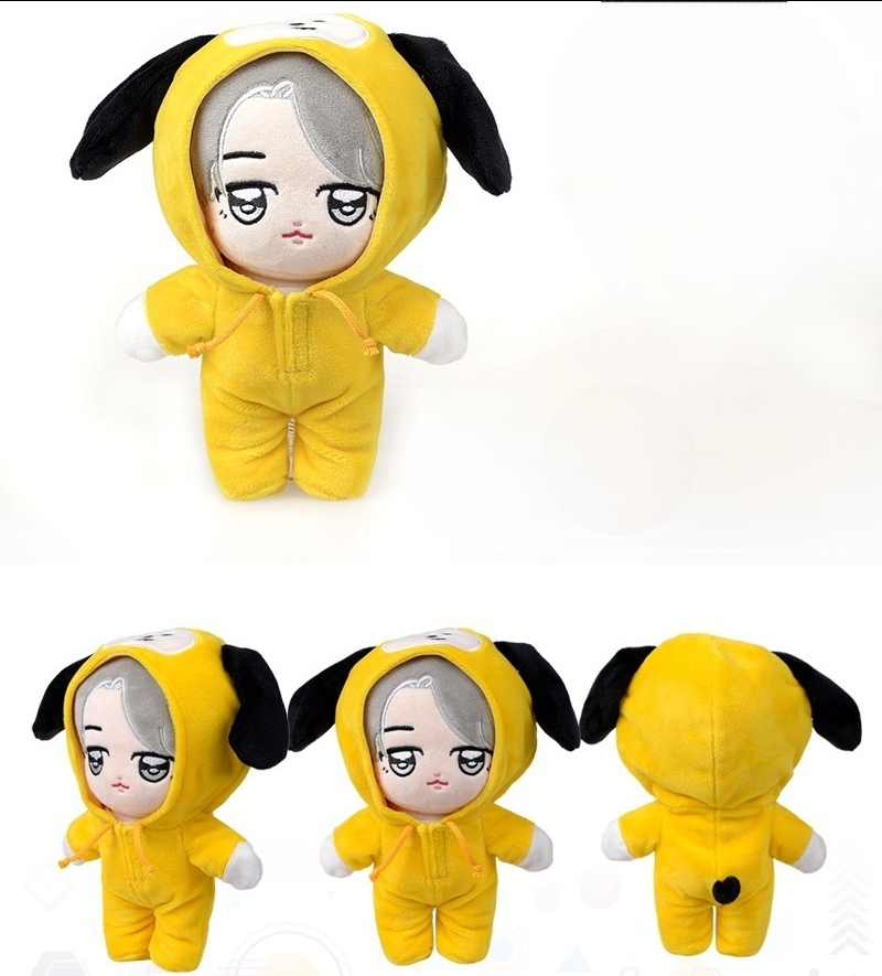 POUPÉE BTS + VÊTEMENTS BT21 (tous les membres)