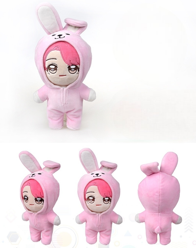 POUPÉE BTS + VÊTEMENTS BT21 (tous les membres)