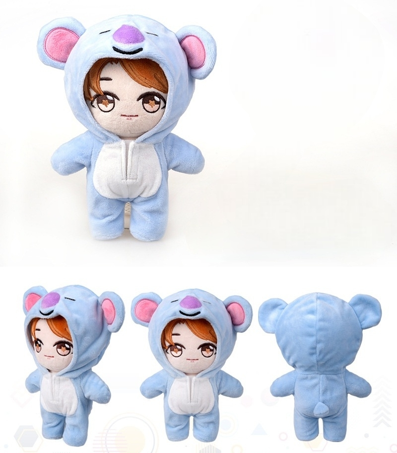 POUPÉE BTS + VÊTEMENTS BT21 (tous les membres)