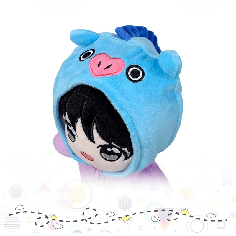 POUPÉE BTS + VÊTEMENTS BT21 (tous les membres)