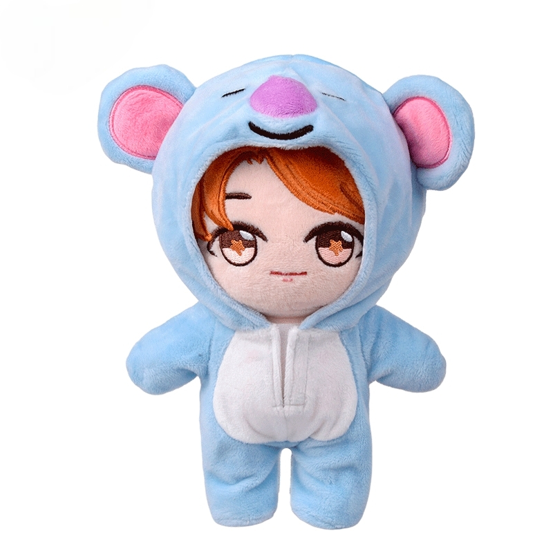 POUPÉE BTS + VÊTEMENTS BT21 (tous les membres)