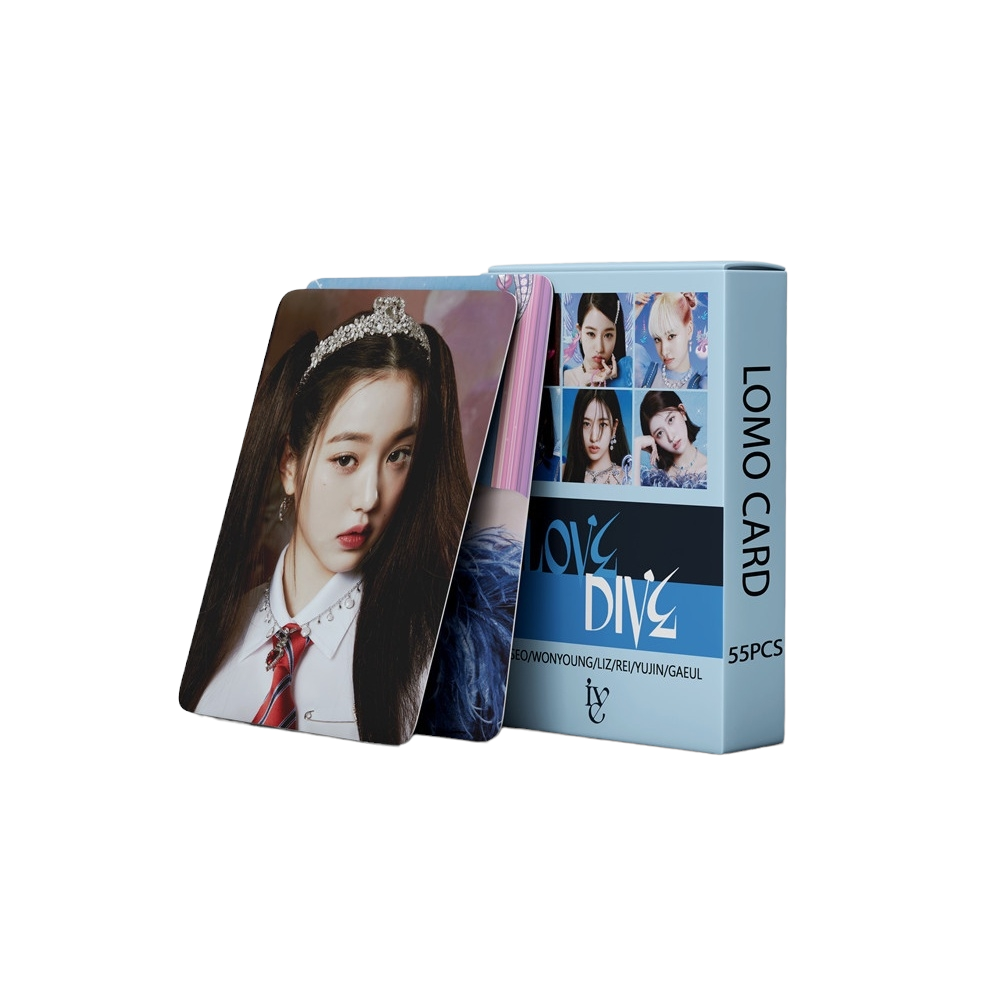 IVE MERCH LOVE DIVE PHOTOCARTES 55 PIÈCES