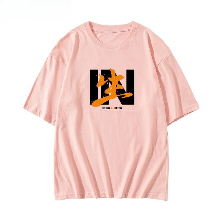 T-SHIRT STRAY KIDS MERCH IN生 (IN LIFE) 100 % COTON