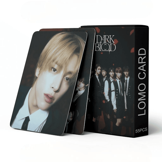 CARTES PHOTO ENHYPEN DARK BLOOD 55 PCS