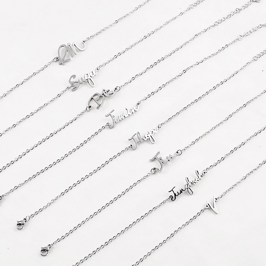 BRACELET BTS EN ACIER INOXYDABLE