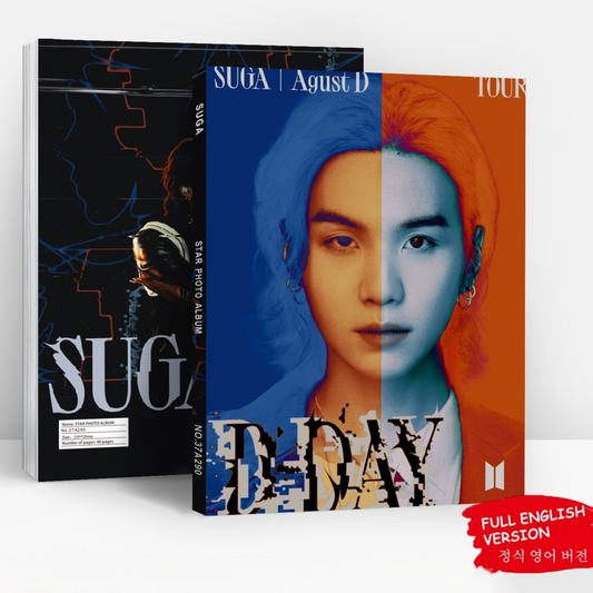 KIT SUGA D'DAY 80 PCS (PHOTOBOOK + DIVERS ARTICLES)