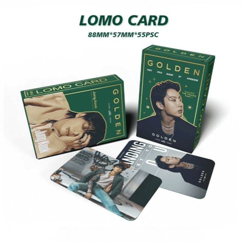 KIT DORÉ BTS JUNGKOOK AVEC 159 PIÈCES (COFFRET CADEAU AVEC/DIVERS ARTICLES !✨)