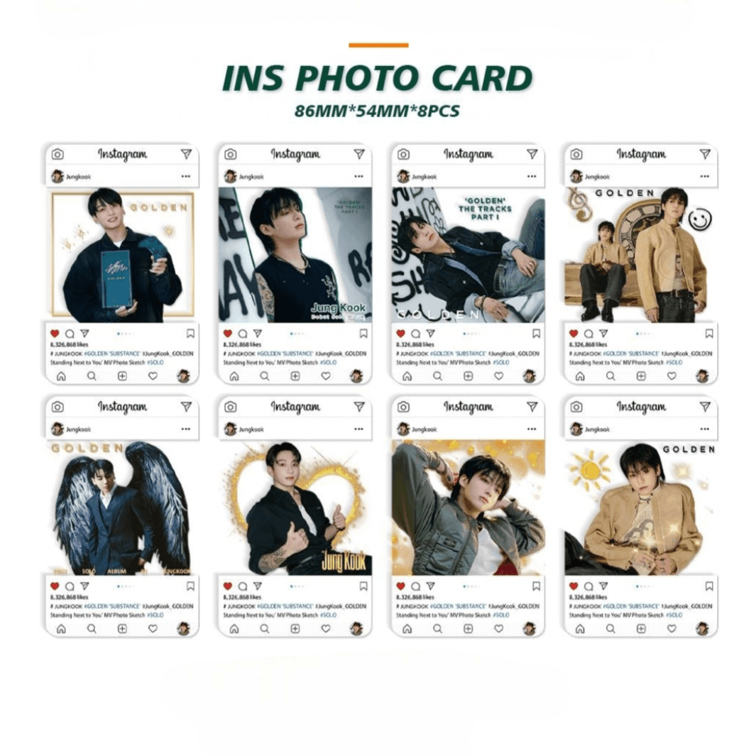 KIT DORÉ BTS JUNGKOOK AVEC 159 PIÈCES (COFFRET CADEAU AVEC/DIVERS ARTICLES !✨)