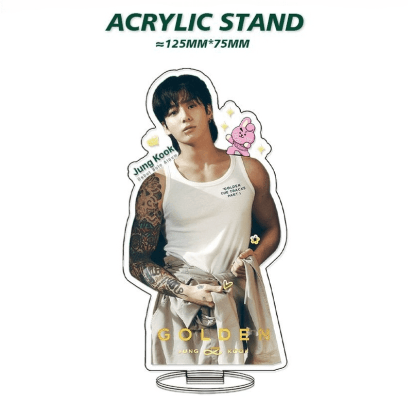 KIT DORÉ BTS JUNGKOOK AVEC 159 PIÈCES (COFFRET CADEAU AVEC/DIVERS ARTICLES !✨)