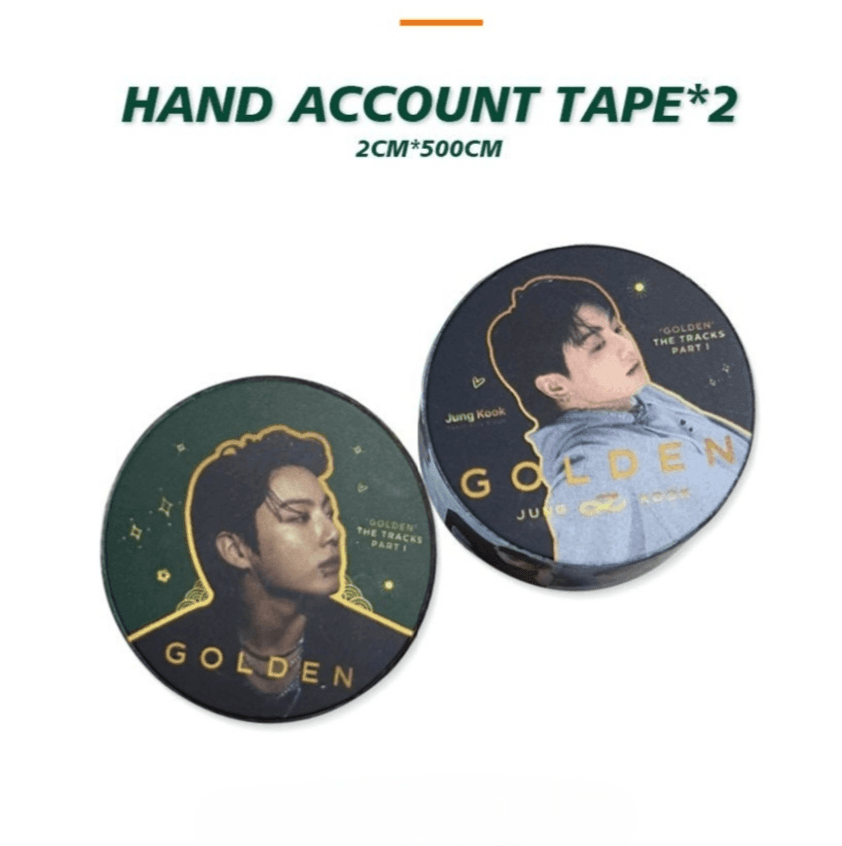 KIT DORÉ BTS JUNGKOOK AVEC 159 PIÈCES (COFFRET CADEAU AVEC/DIVERS ARTICLES !✨)