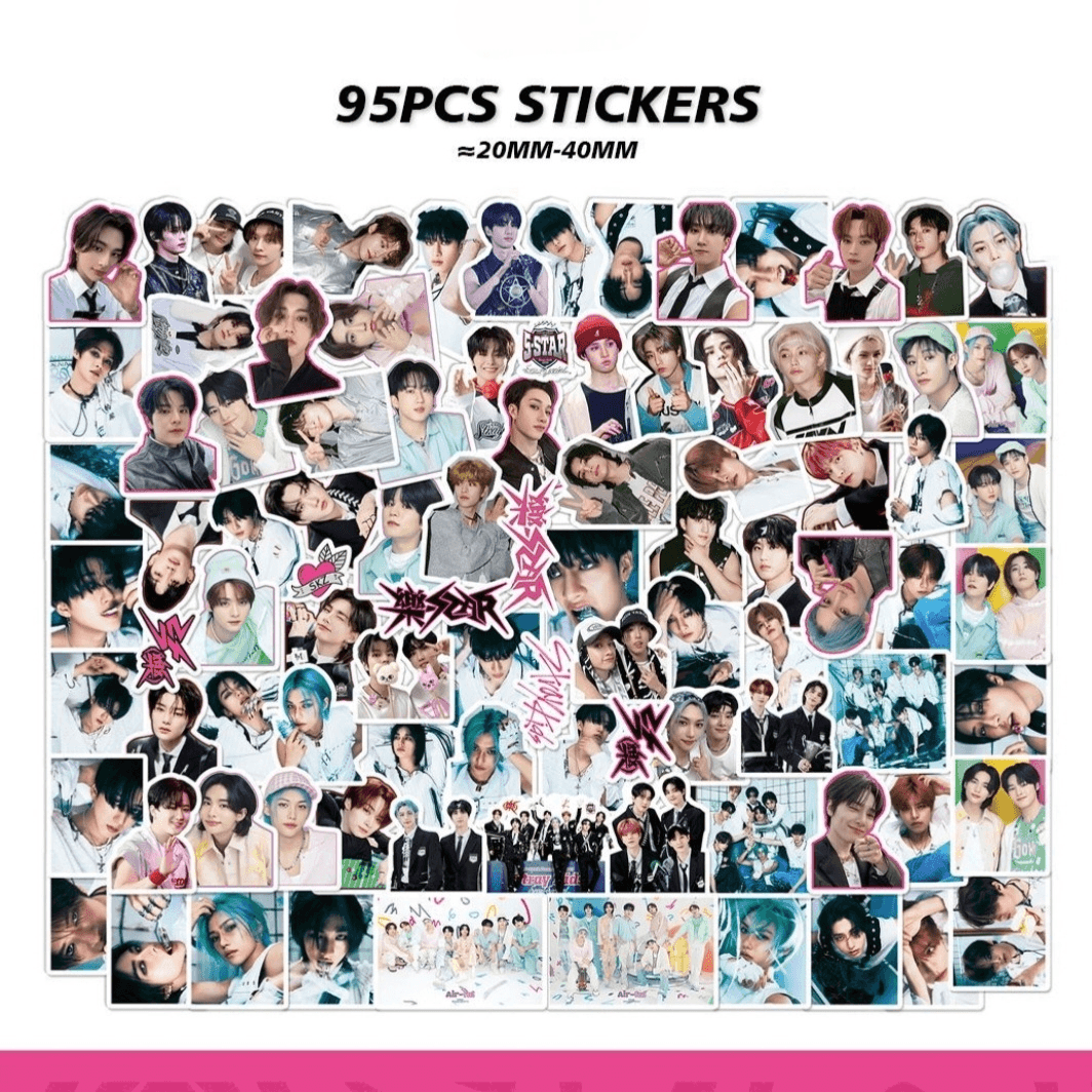 KIT STRAY KIDS ROCK STAR/STAR DE STAR AVEC 164 PIÈCES (COFFRET CADEAU AVEC DIVERS ARTICLES !✨)