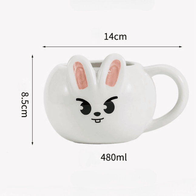 Tasse en céramique peinte à la main LEEBIT de STRAY KIDS
