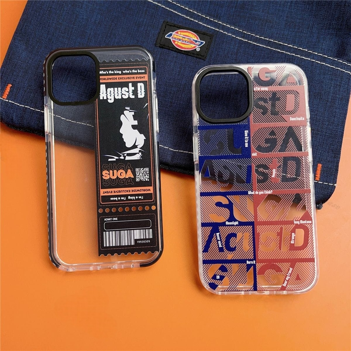 COQUE DE TÉLÉPHONE PORTABLE SUGA AGUST D - IPHONE DIFFÉRENTS MODÈLES !