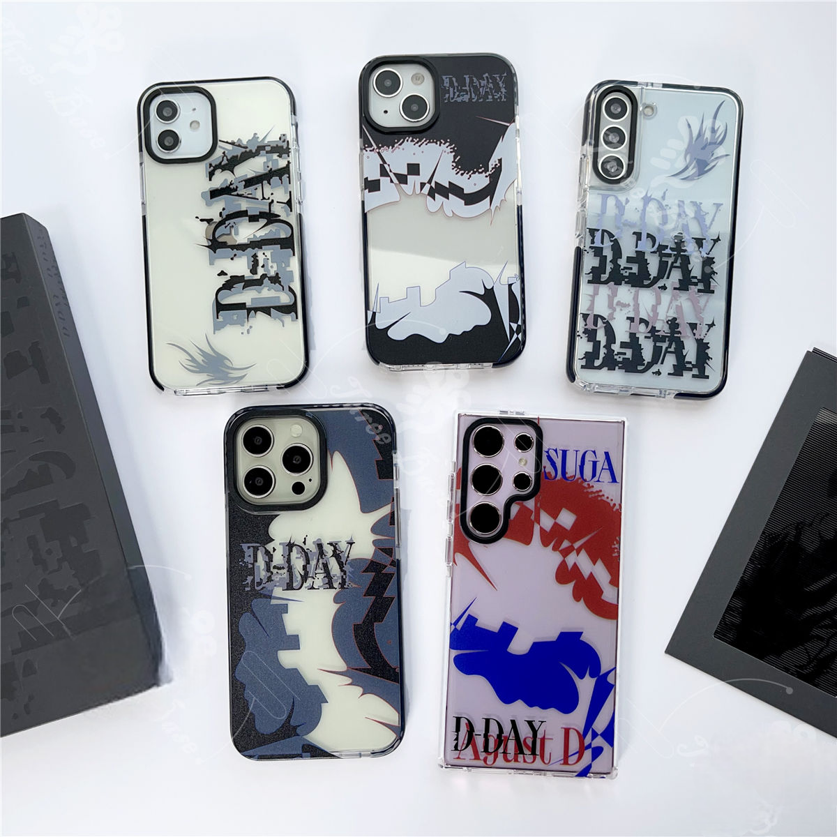 COQUE DE TÉLÉPHONE PORTABLE SUGA AGUST D - IPHONE DIFFÉRENTS MODÈLES !