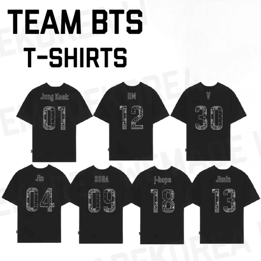 T-SHIRTS DE L'ÉQUIPE BTS 100% COTON