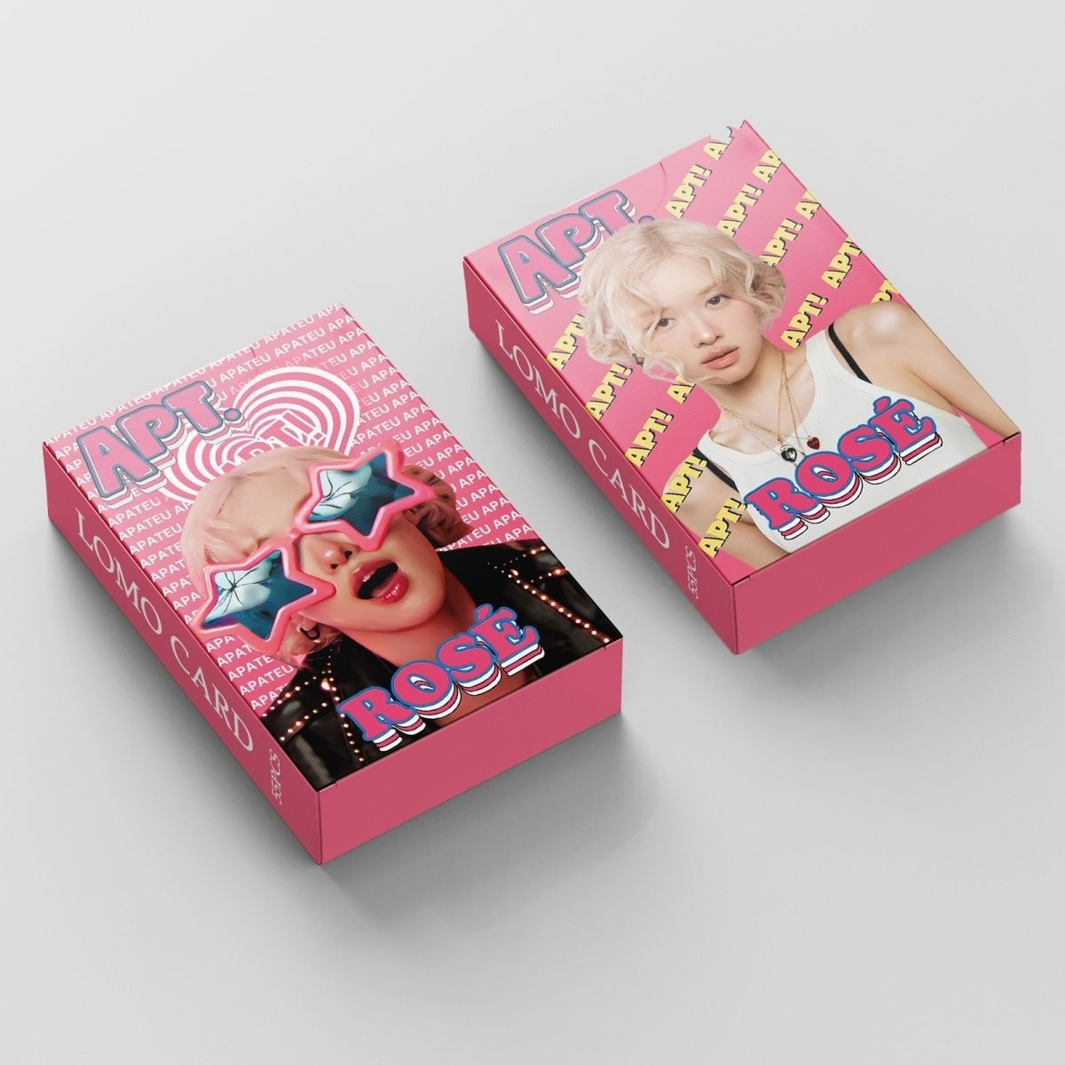 CARTES PHOTO APT ROSÉ 55 PIÈCES