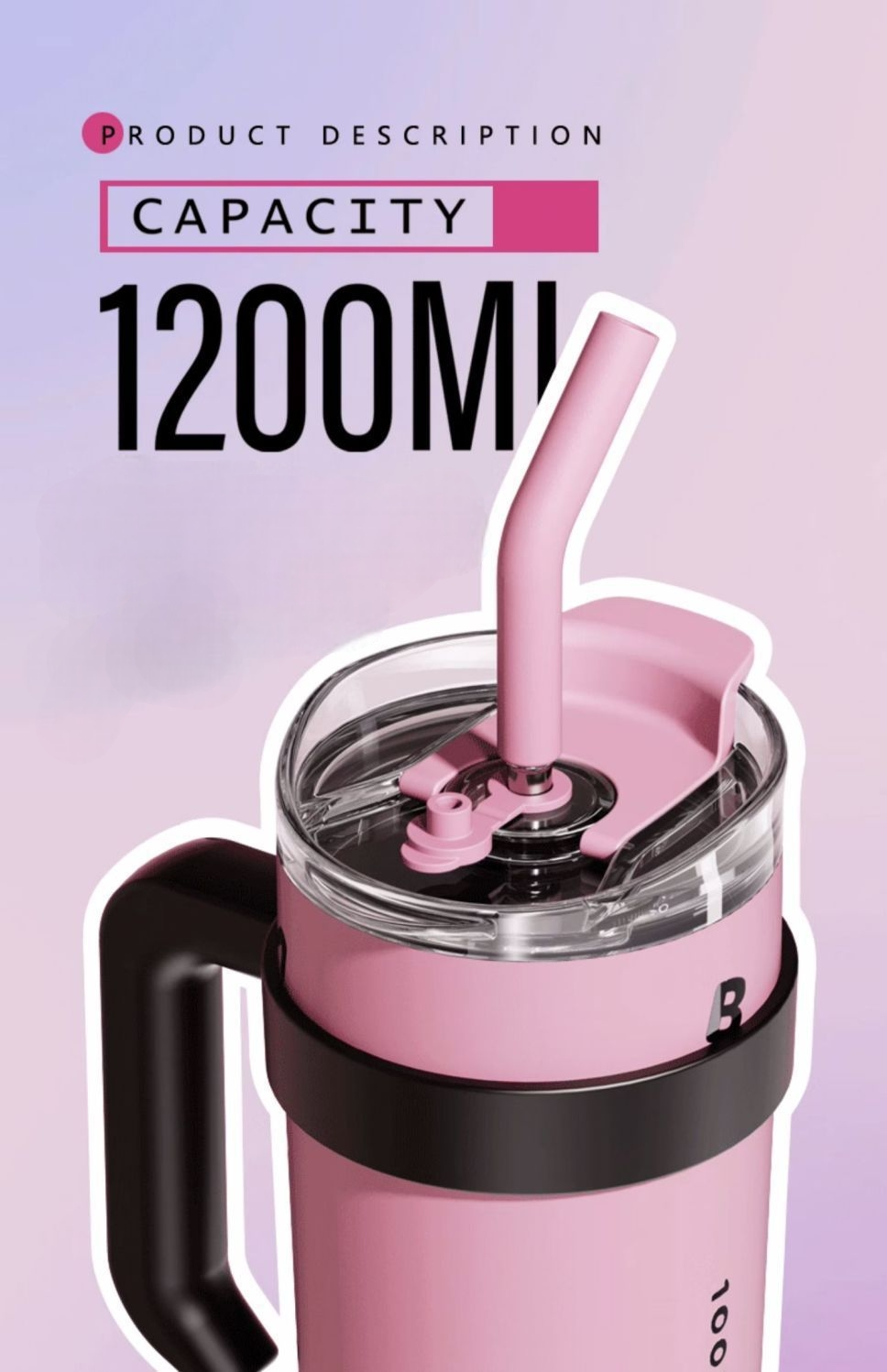 TASSE THERMIQUE BLACKPINK 1200 ml