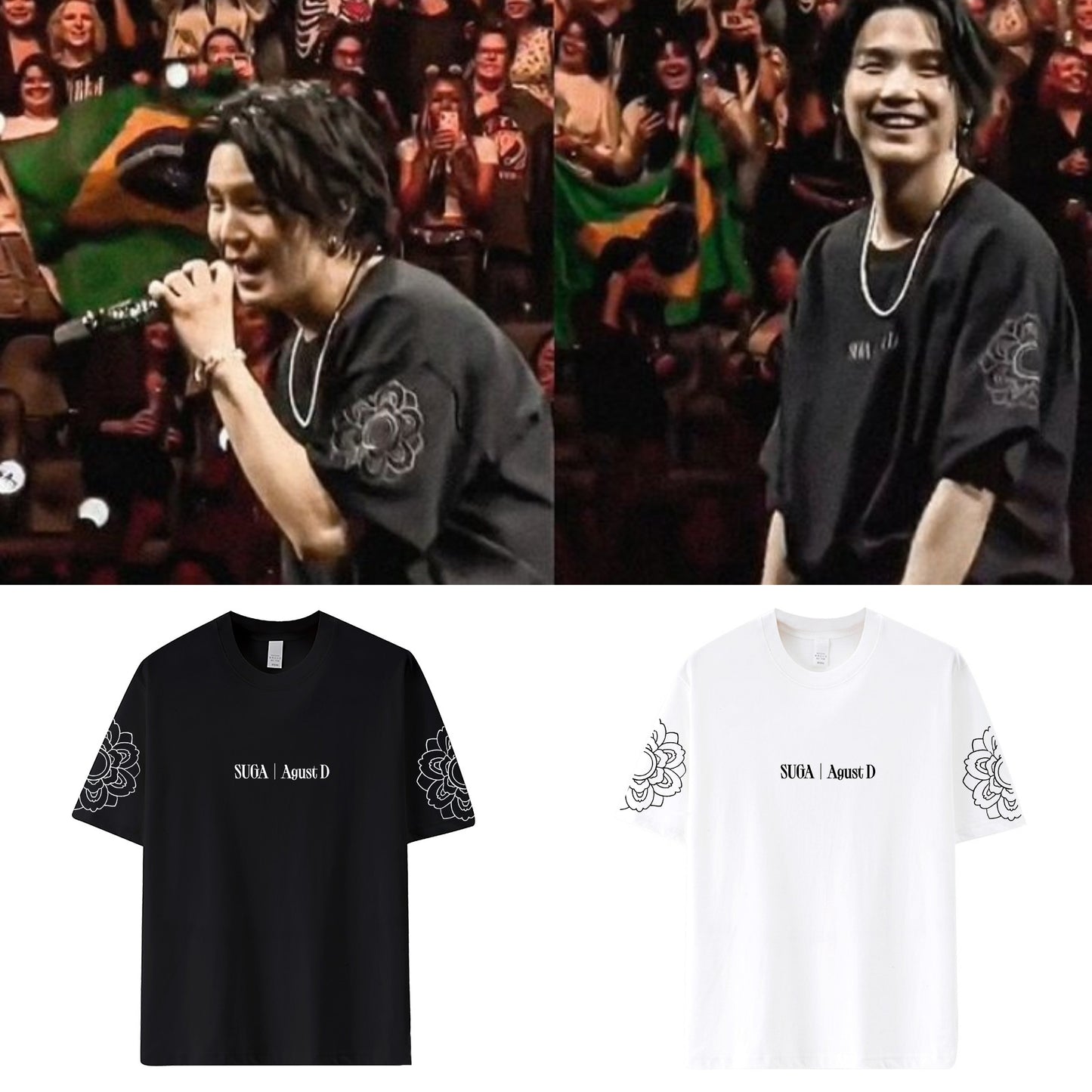 T-SHIRT AGUST D SUGA D'DAY 100% COTON