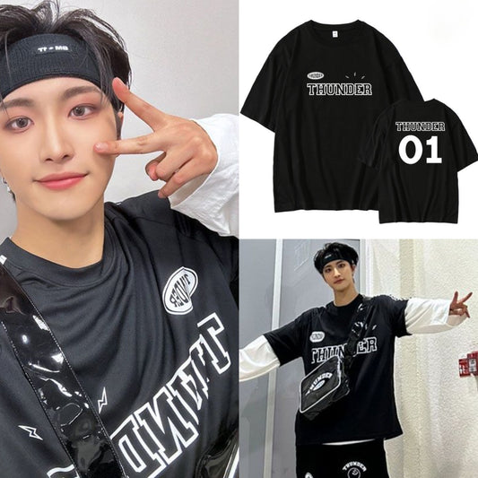 T-SHIRT BREAK THE WALL 100 % COTON PRODUIT PAR ATEEZ
