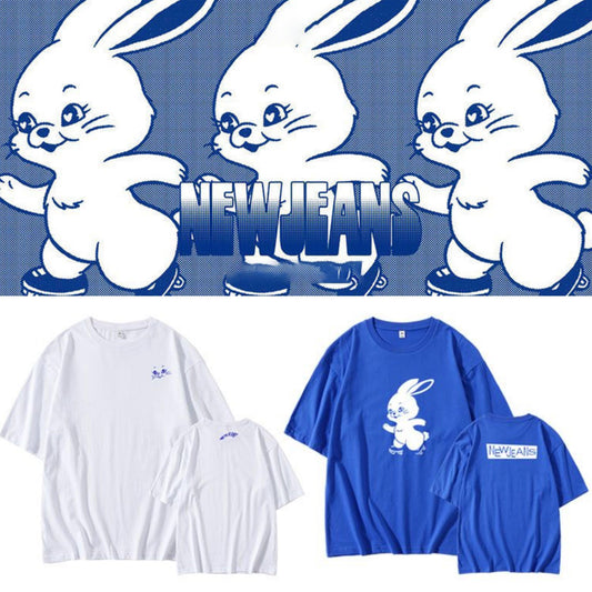 T-SHIRT NEWJEANS 100% COTON