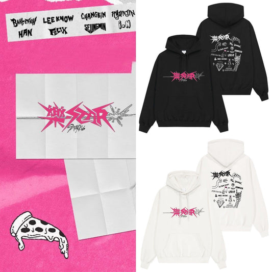 Sweat à capuche STRAY KIDS 樂-STAR (différentes couleurs)