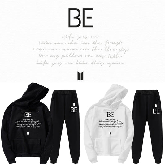 Ensemble sweat à capuche et pantalon BTS BE
