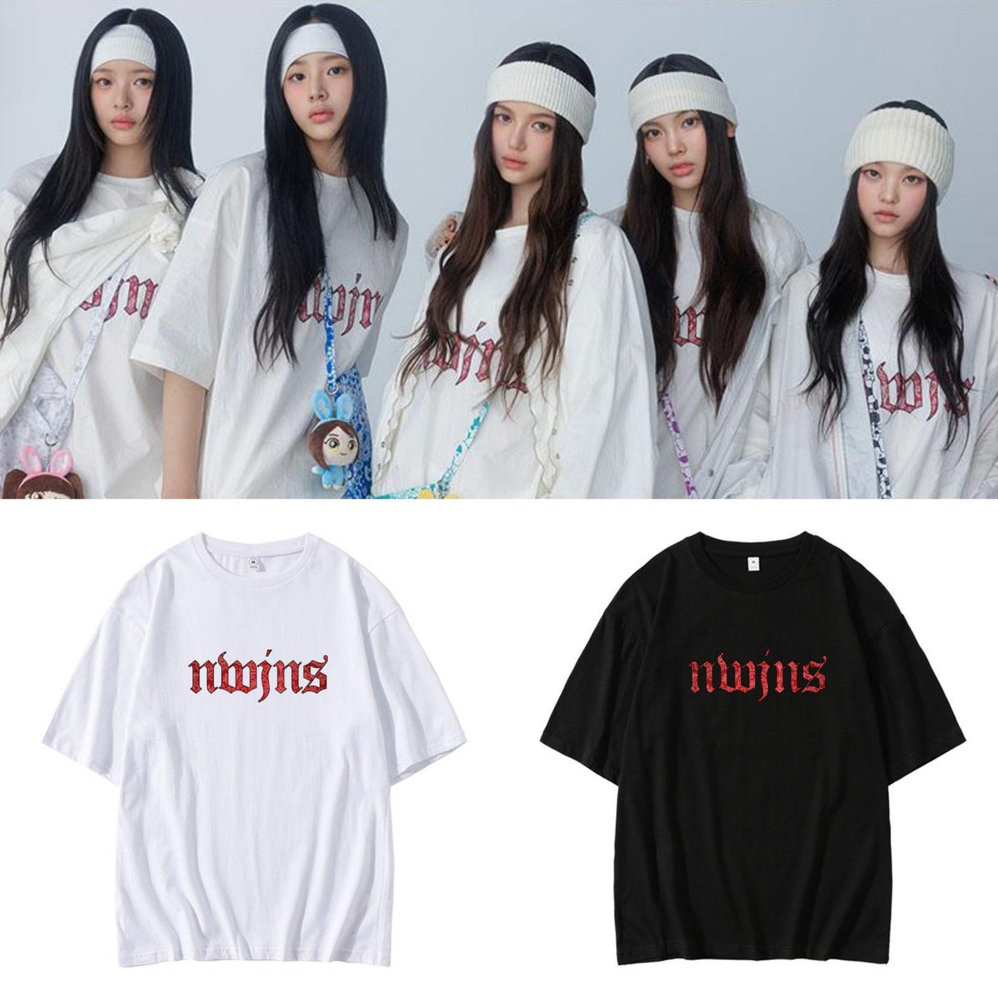 T-SHIRT SURNATUREL NEWJEANS 100% COTON