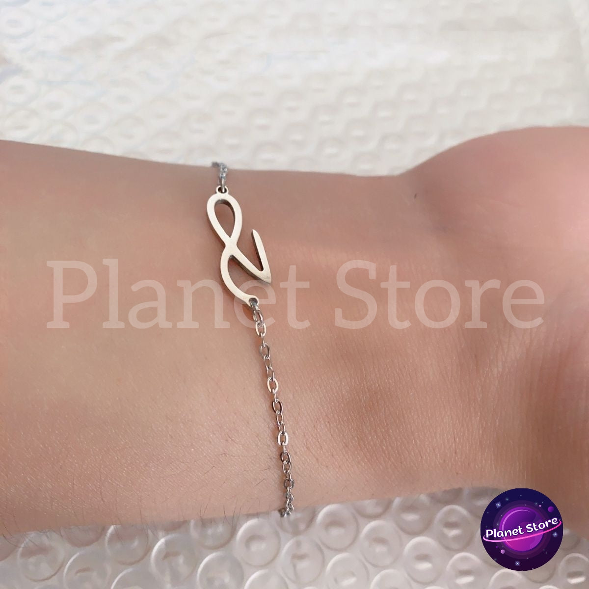 COLLIER / BRACELET JUNGKOOK DORÉ EN ACIER INOXYDABLE