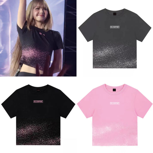 T-SHIRTS BLACKPINK DEADLINE 100% COTON