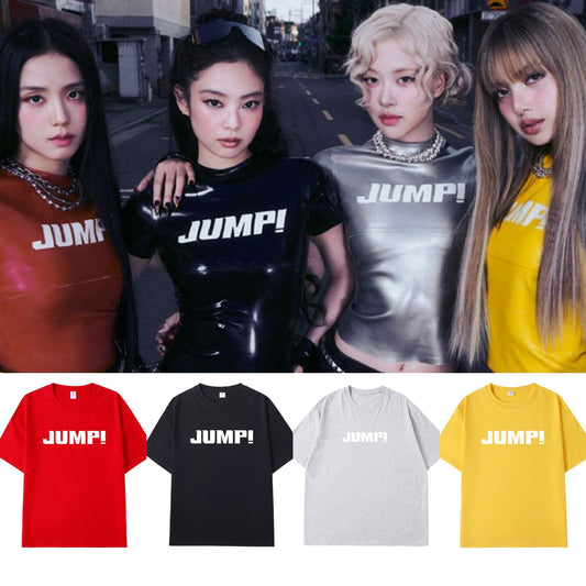 T-SHIRTS BLACKPINK DEADLINE JUMP 100% COTON