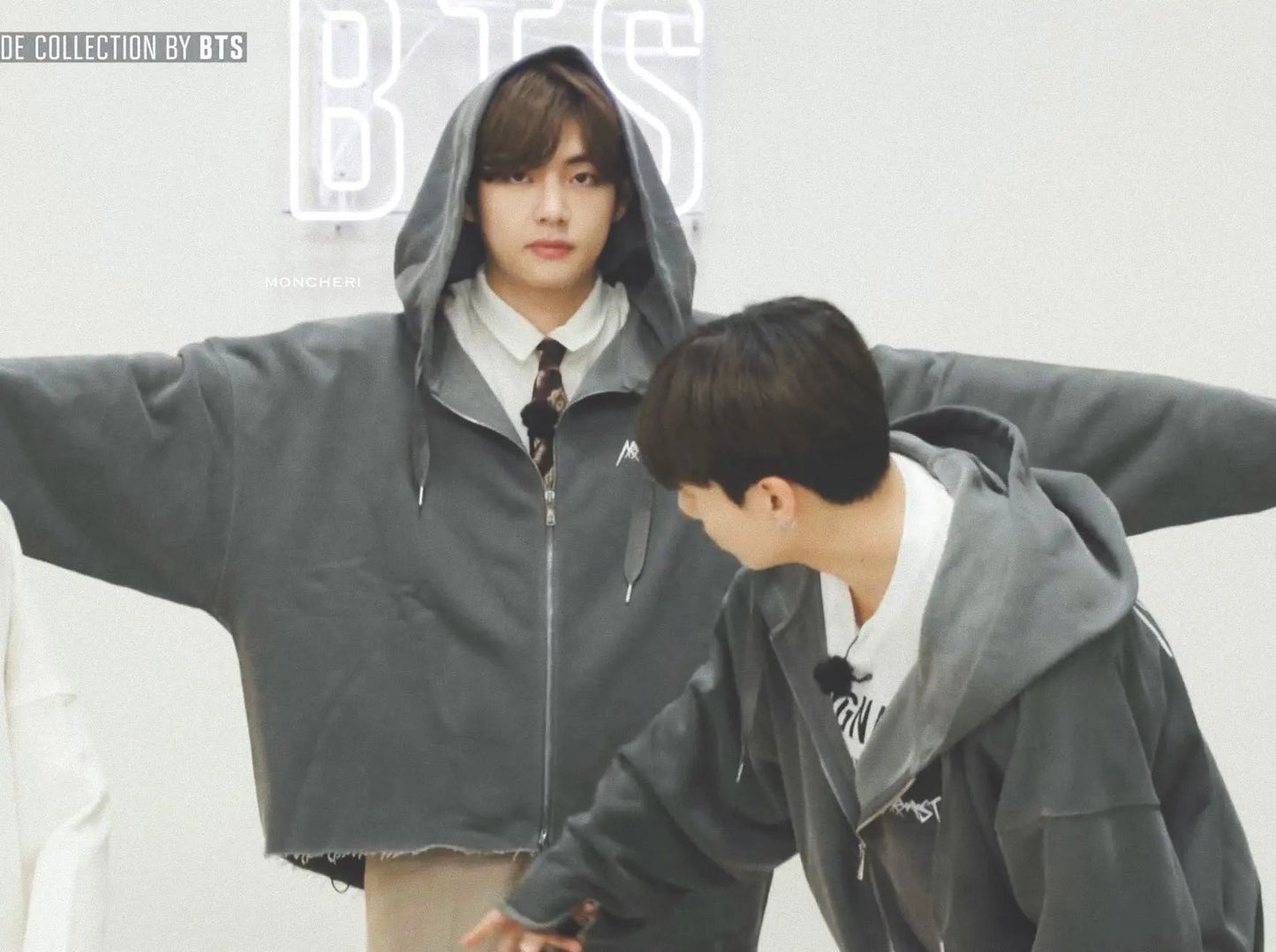 Sweat à capuche zippé BTS JUNGKOOK ARMYST