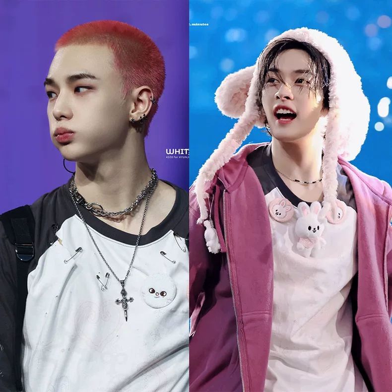 T-SHIRT À MANCHES LONGUES STRAY KIDS SKZ 5'CLOCK