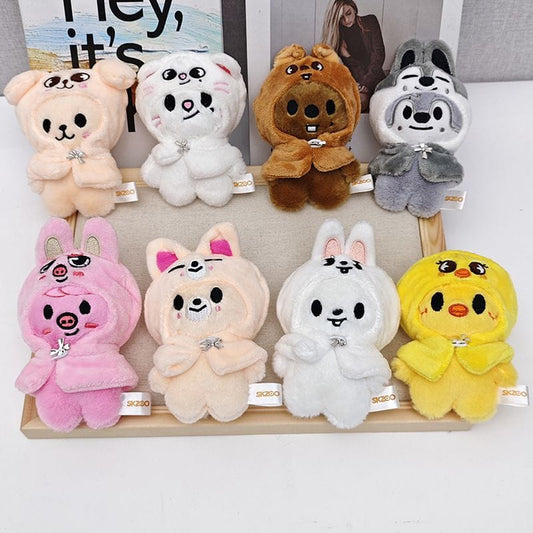 Tenue en peluche Stray Kids SKZ 5'CLOCK SKZOO 10-12 cm