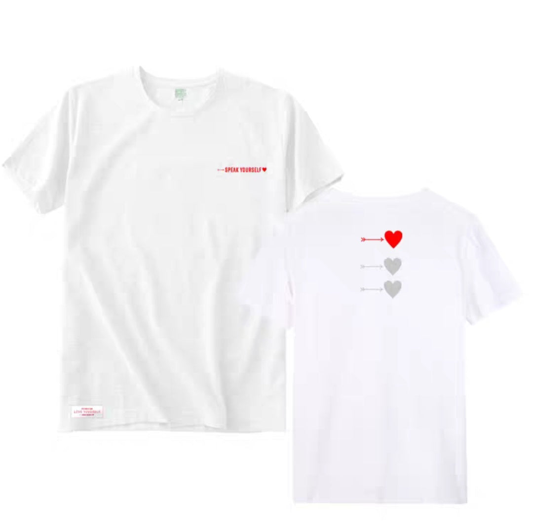 T-SHIRTS BTS WORLD TOUR LY SPEAK YOURSELF 100% COTON