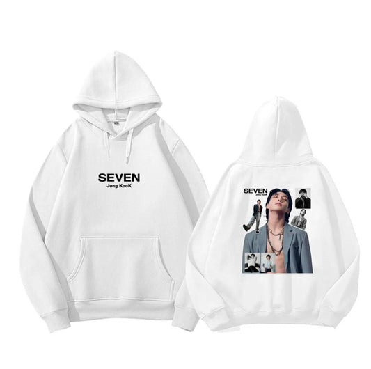 Sweat à capuche BTS JUNGKOOK SEVEN (différentes couleurs)