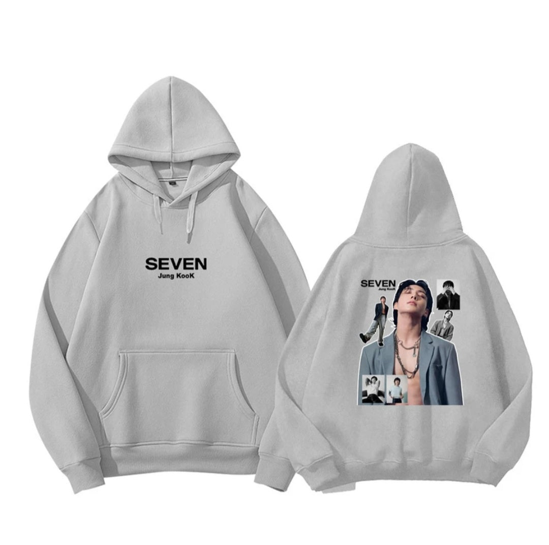Sweat à capuche BTS JUNGKOOK SEVEN (différentes couleurs)