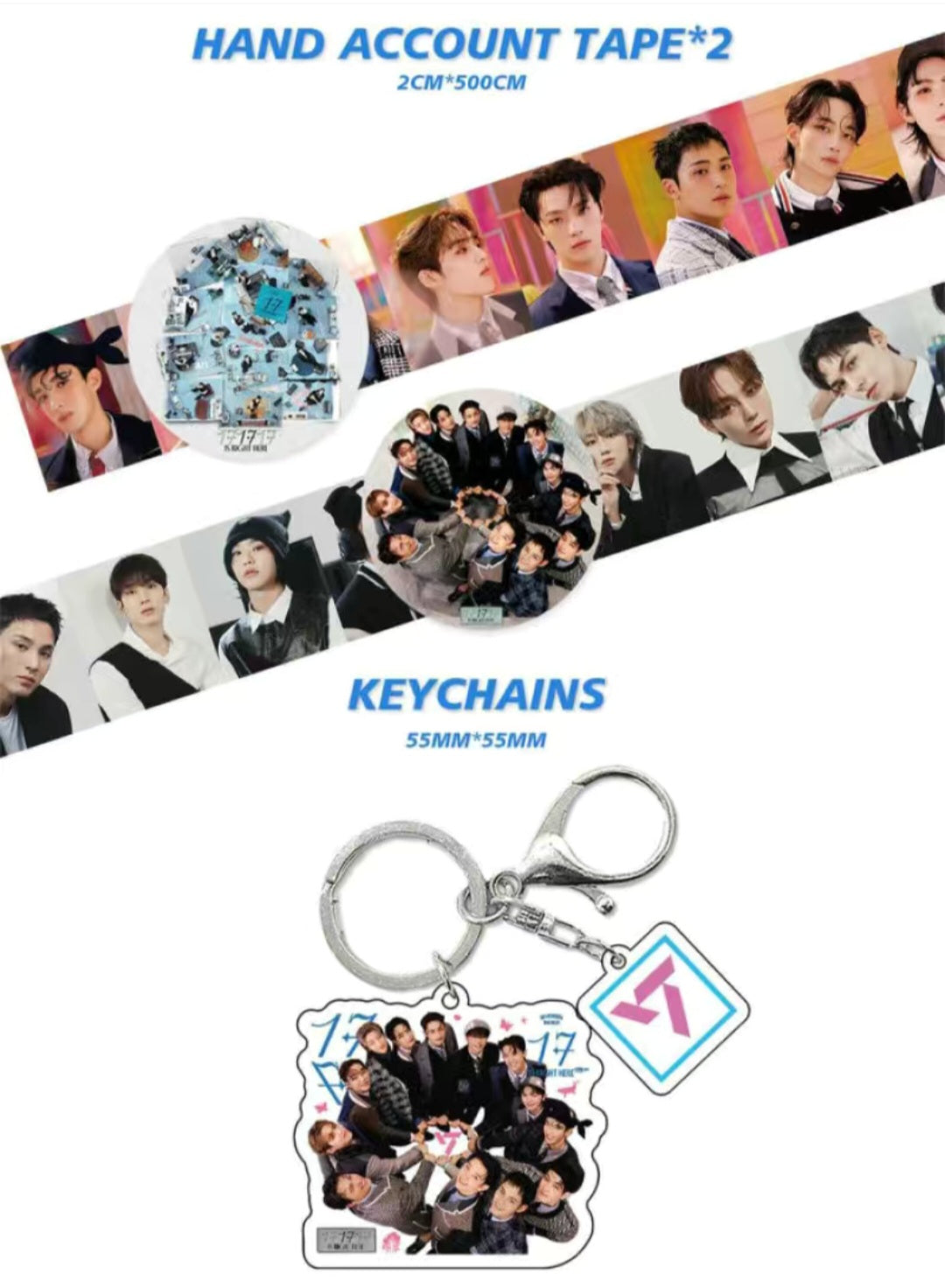 SEVENTEEN MERCH « 17 Is Right Here » COFFRET 162 PIÈCES (COFFRET CADEAU AVEC PLUSIEURS ARTICLES !✨)