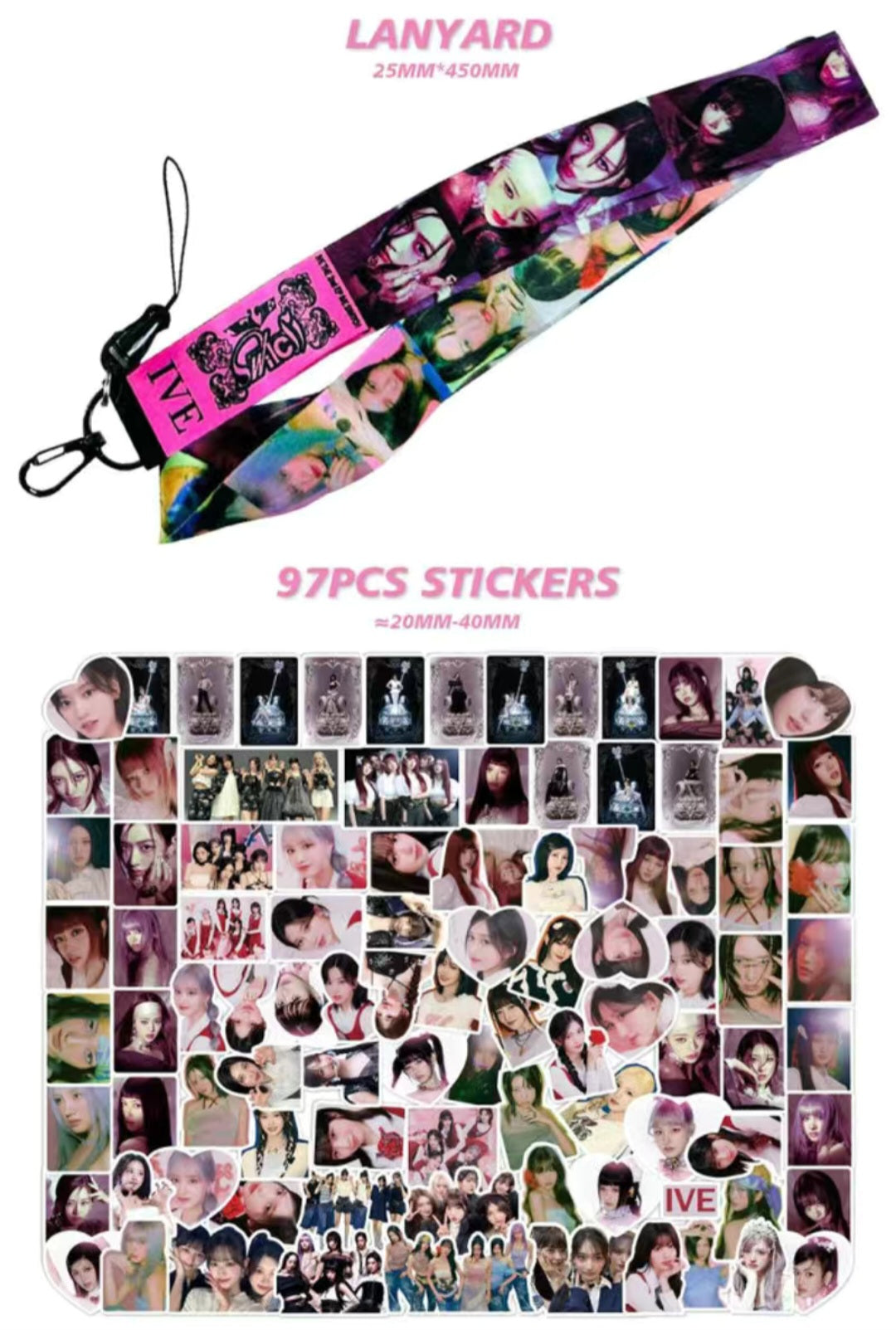 IVE MERCH BOX SWITCH 166 PCS (COFFRET CADEAU AVEC PLUSIEURS ARTICLES !✨)