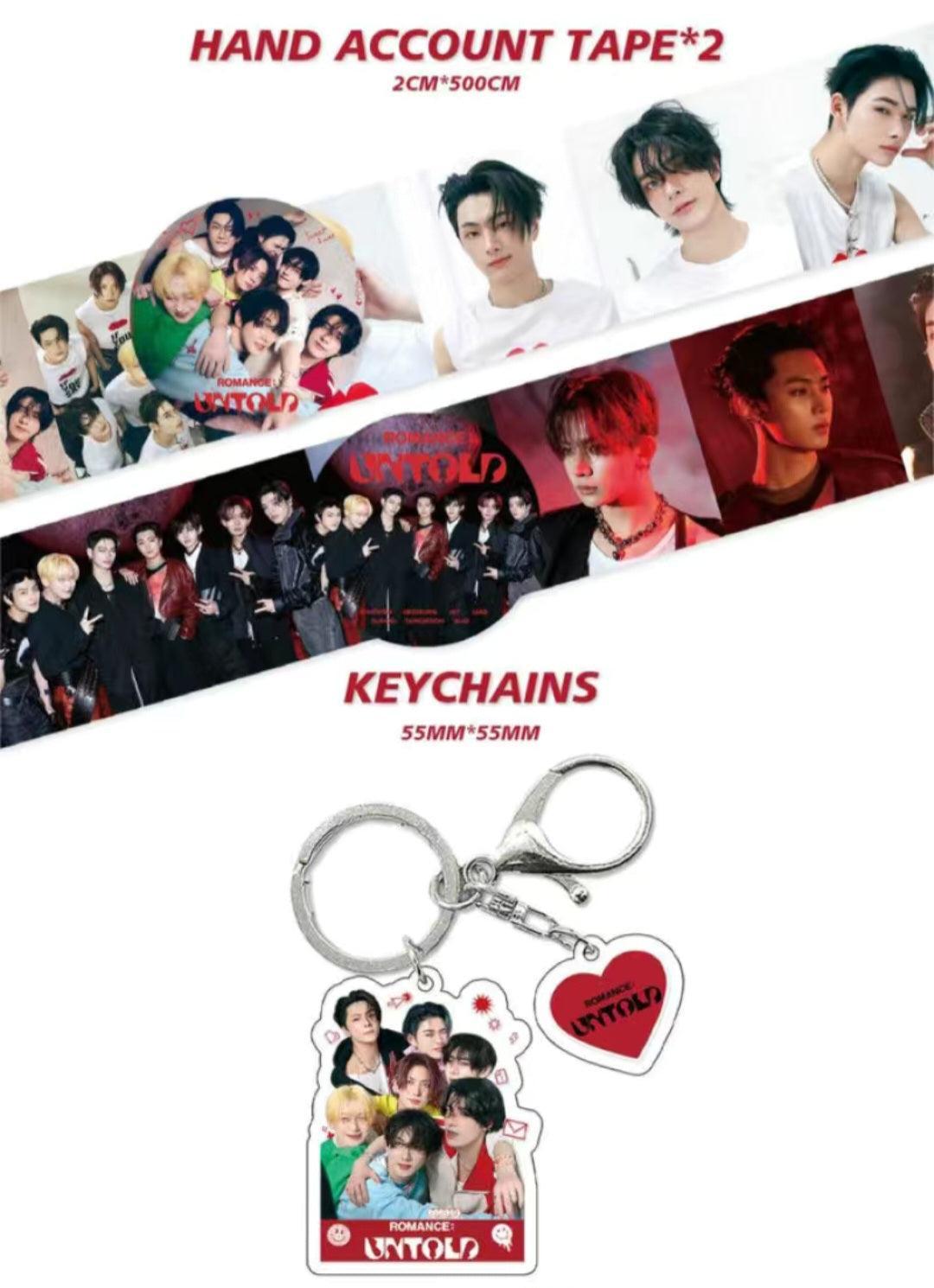 KIT ROMANCE ENHYPEN : UNTOLD 161 PCS (COFFRET CADEAU AVEC DIVERS ARTICLES !✨)