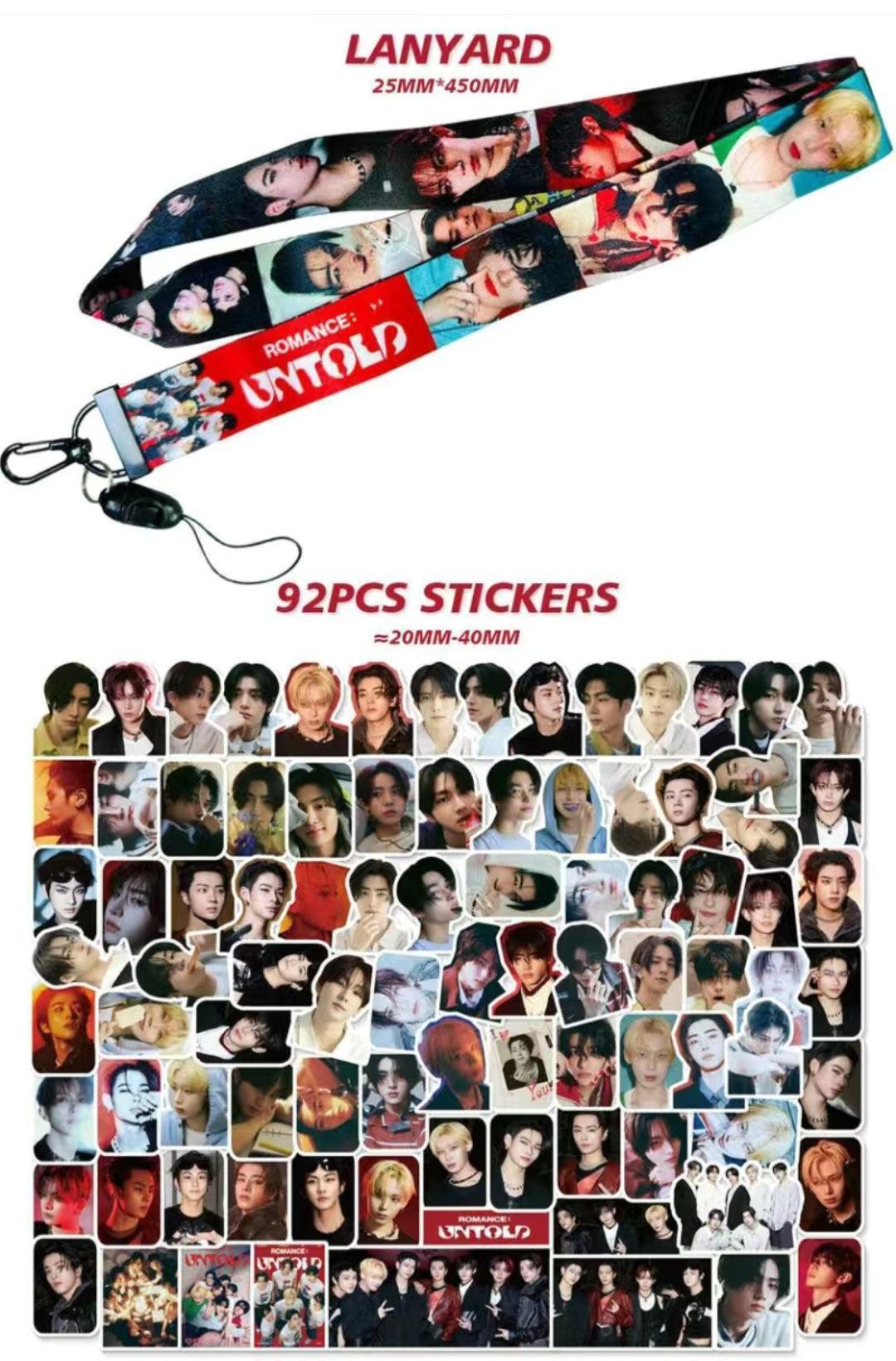 KIT ROMANCE ENHYPEN : UNTOLD 161 PCS (COFFRET CADEAU AVEC DIVERS ARTICLES !✨)