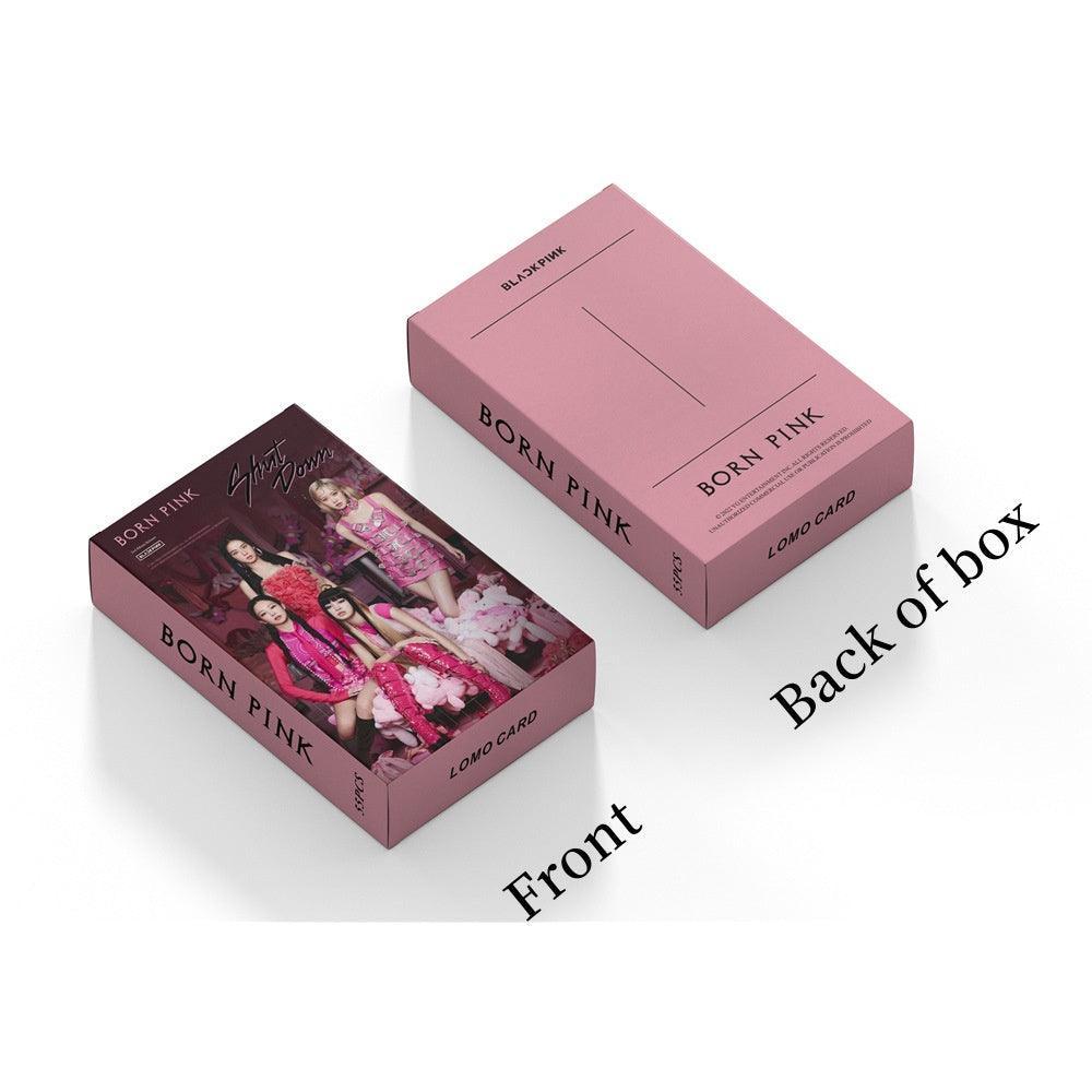 KIT AVEC 55 CARTES PHOTO BLACKPINK BORN PINK
