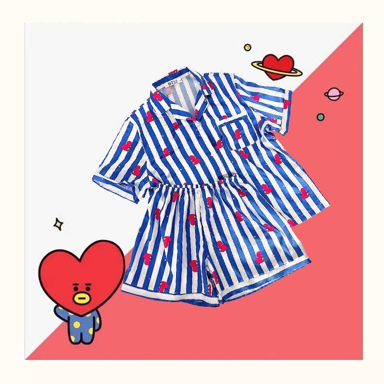 PYJAMA BTS BT21 (tous les personnages)