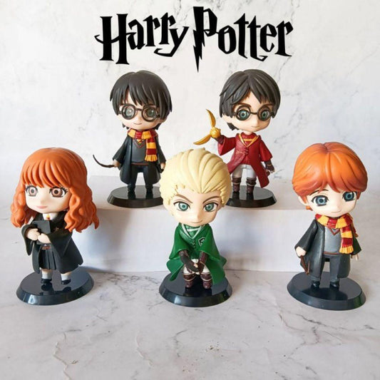KIT DE FIGURINES HARRY POTTER 5 PIÈCES