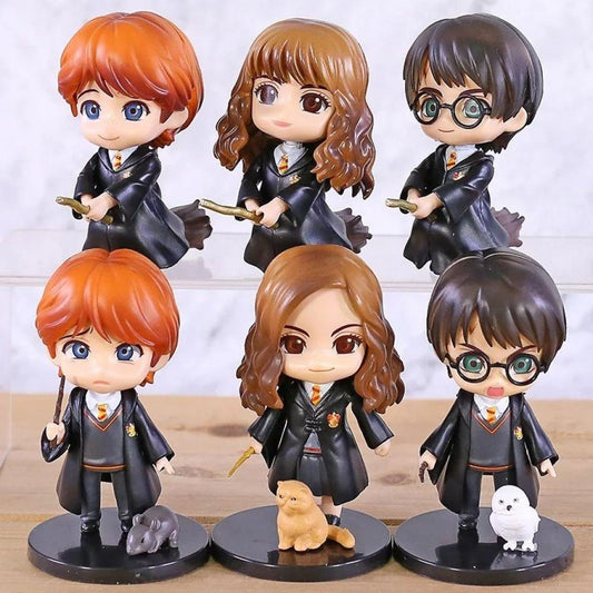 KIT DE FIGURINES HARRY POTTER 6 PIÈCES