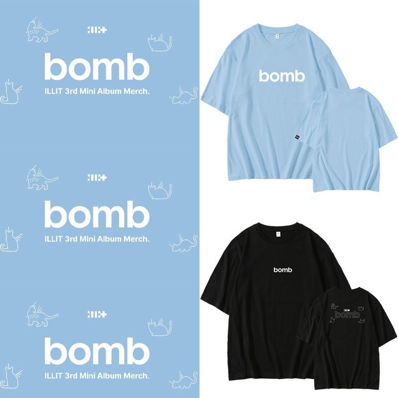 T-SHIRT ILLIT BOMB 100% COTON