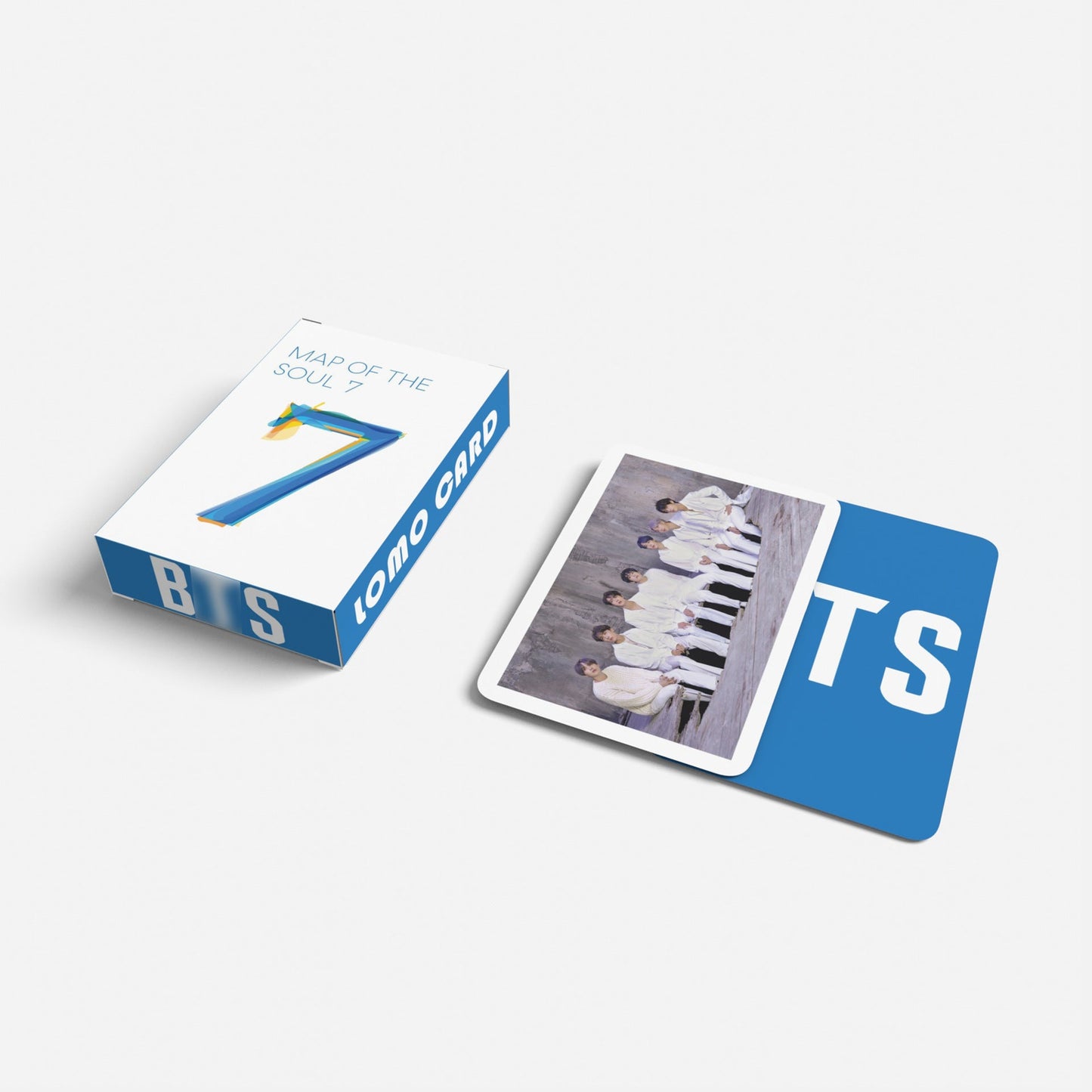 PHOTOCARTES BTS MAP OF THE SOUL 7 54 PIÈCES