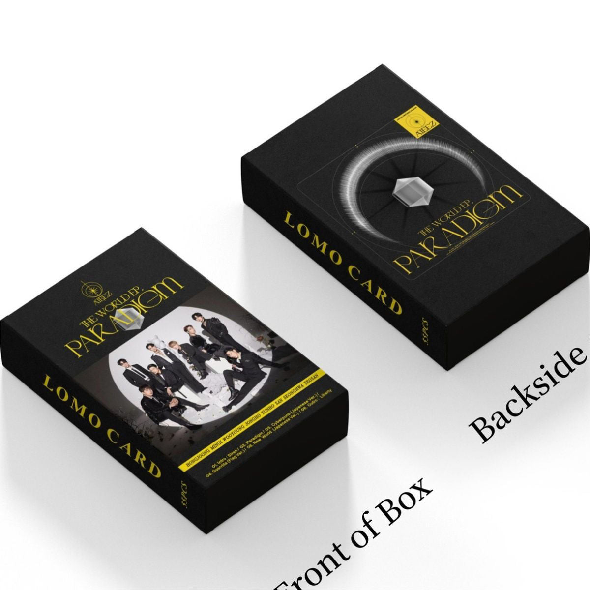 CARTES PHOTO ATEEZ ZERO FEVER ÉPILOGUE 55 PCS