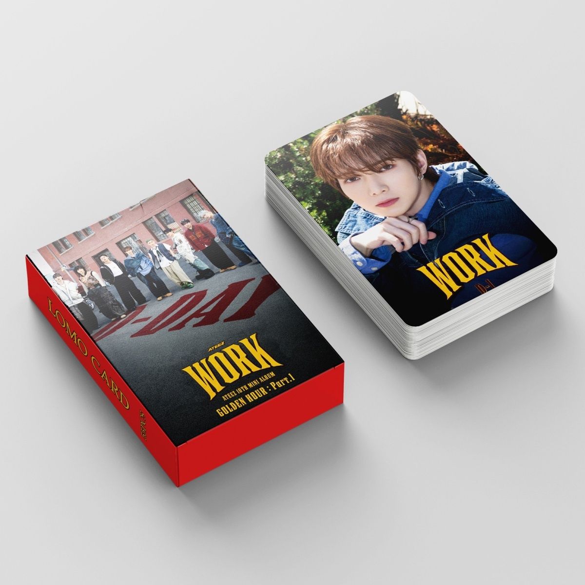 CARTES PHOTO ATEEZ GOLDEN HOUR WORK 55 PCS