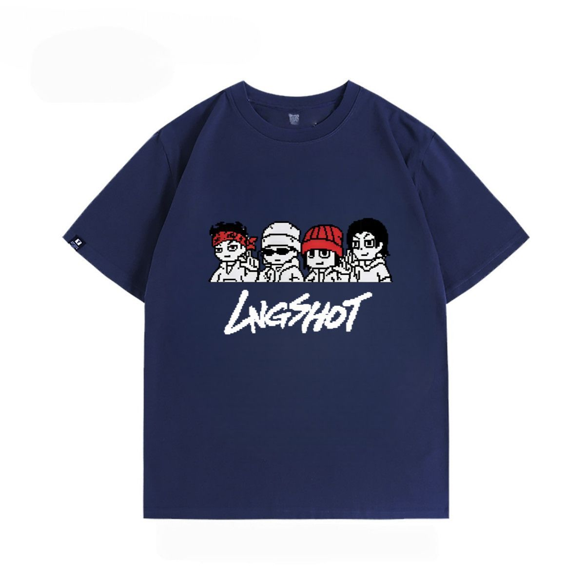 LNGSHOT T-SHIRTS 100% COTTON (various colors)
