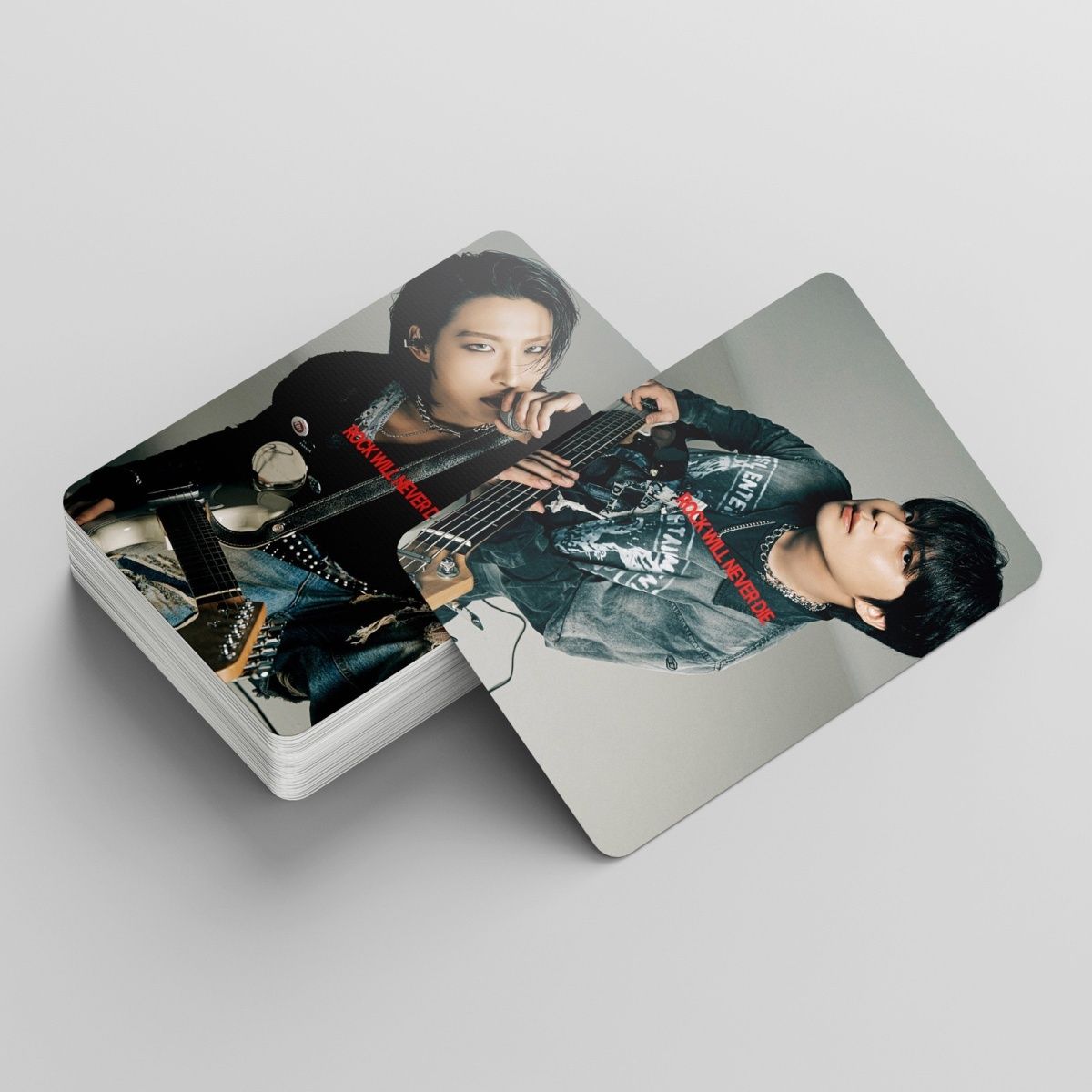 CARTES PHOTO ATEEZ VŒUX DE FIN D'ANNÉE 2025 55 PIÈCES